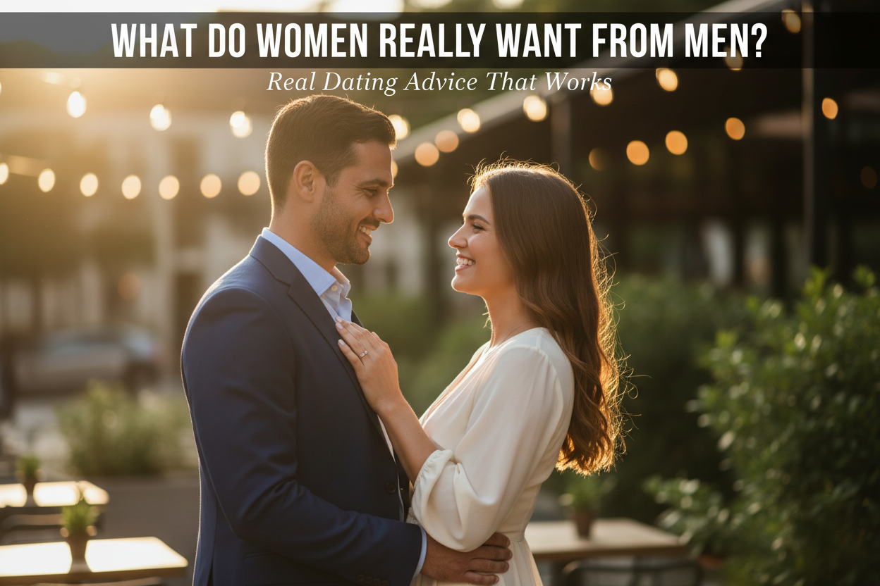 What do women really want from men - dating advice for men and relationship coaching for authentic attraction and connection