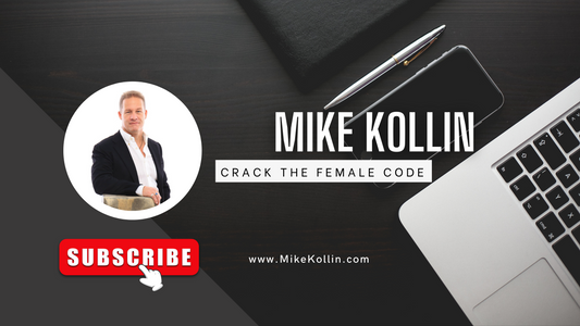Mike Kollin in Black n Silver image. Wearing black n white suite with white dress shirt. Crack the Female Code The Love Doctor Dating and Relationship Coach