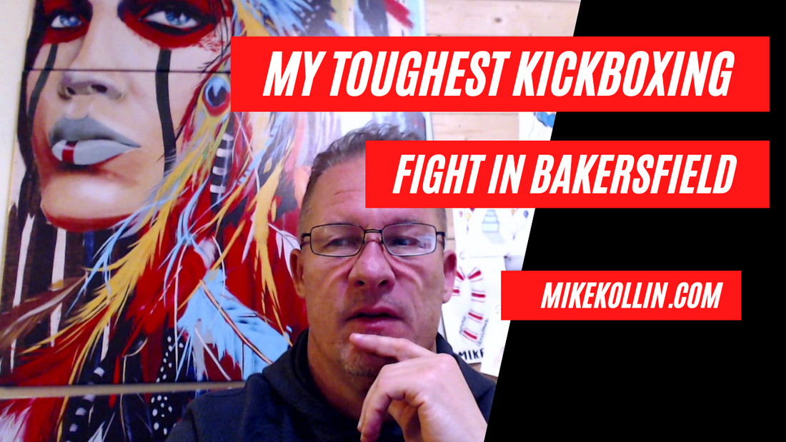 My Toughest Kickboxing Fight in Bakersfield California | Mike Kollin