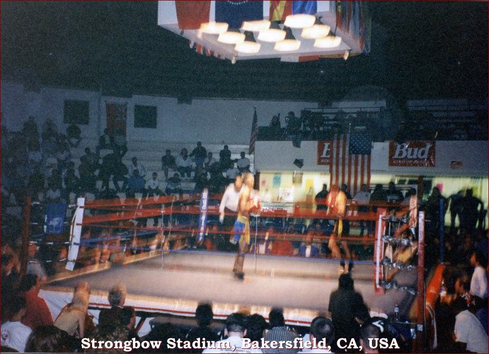 Strongbow Stadium Kickboxing Arena Bakersfield California