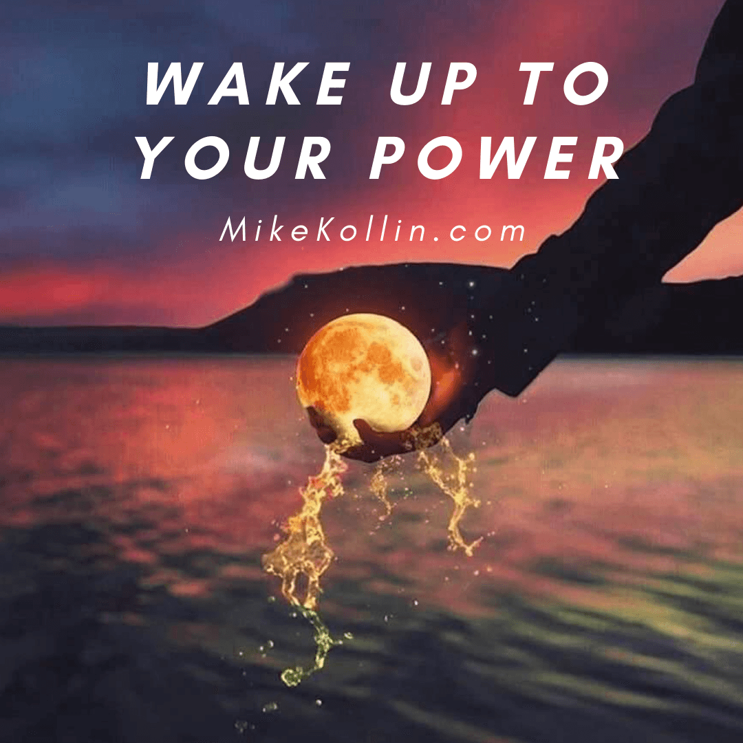 Wake up to Your Power | Orange Ball of Energy in Hand
