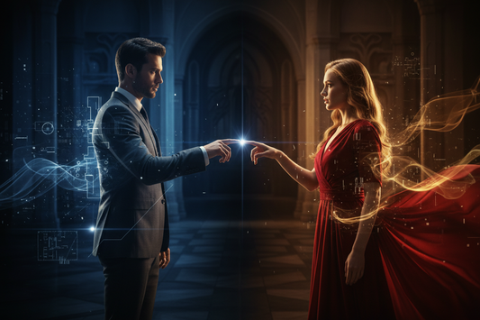 When a man and women truly connect on a spiritual energetic emotional level sparks will fly! Connection is Imminent.
