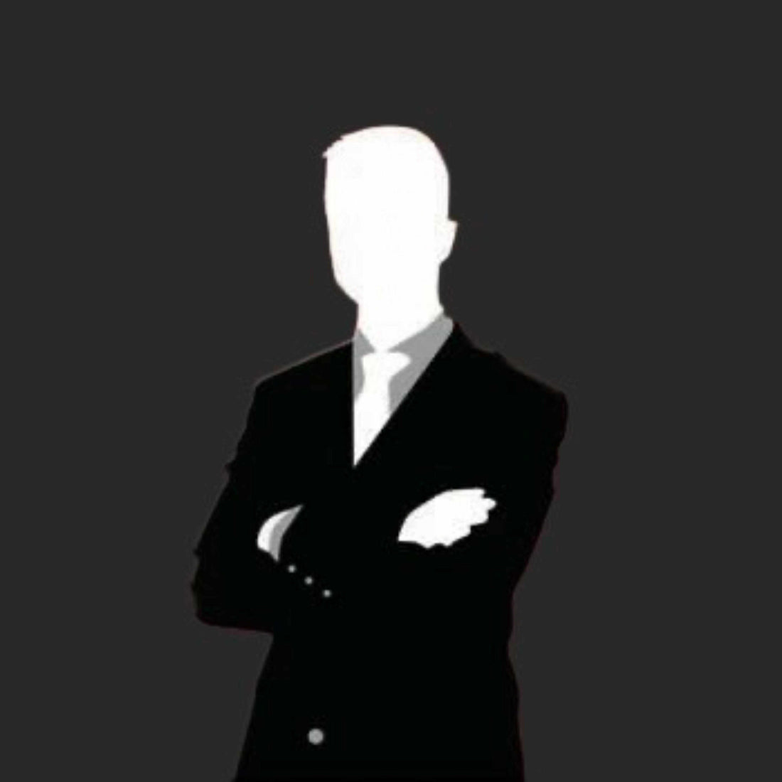 Mike Kollin Elite Seduction Mastery Coach - Professional silhouette logo in business suit