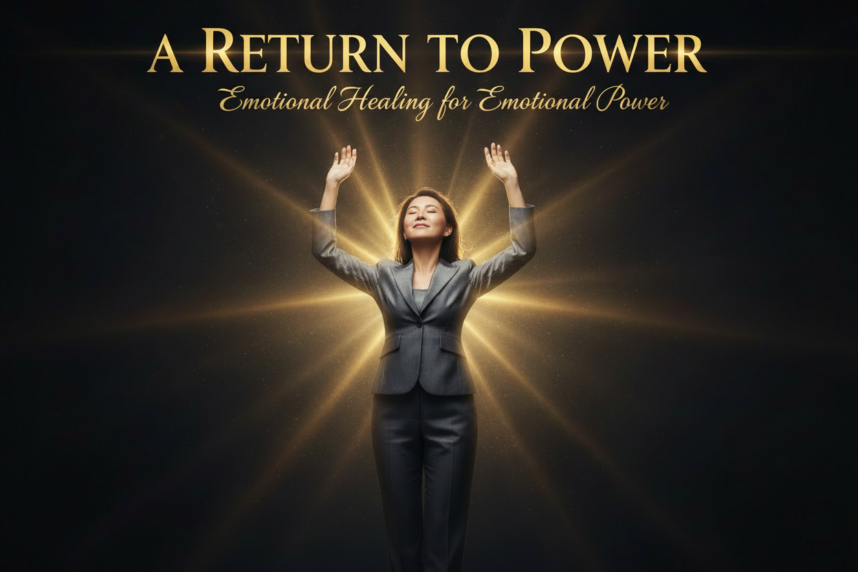 A Return to Power coaching session - woman experiencing emotional breakthrough and transformation with Mike Kollin