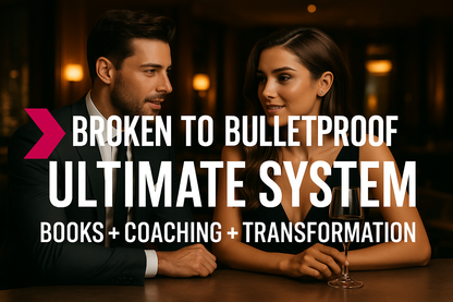 Confident man successfully attracting beautiful woman - Broken to Bulletproof Ultimate System