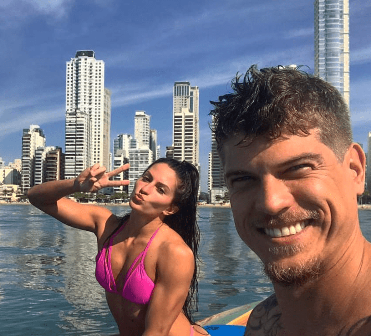 Men's Dating Coach | How to Meet the Girl of Your Dreams |  Diego, my #1 Client Here on the Beach in Brazil with a girl in a Pink bikini with dark eyes and Dark hair!